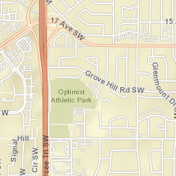 Sarcee Trail Southwest, Calgary, AB T3H Street Map