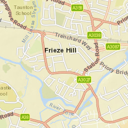 53 North Street, Taunton, Somerset County  Street Map