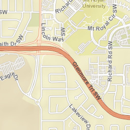 37 Street Southwest, Calgary, AB T3E 7G7 Street Map