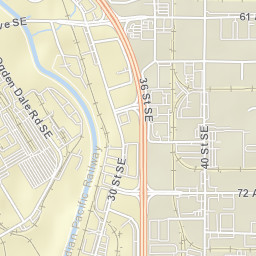 3754 61 Avenue Southeast, Calgary, AB Street Map