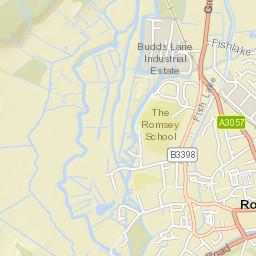 24 Mill Lane, Romsey, Hampshire SO51 8EU Street Map