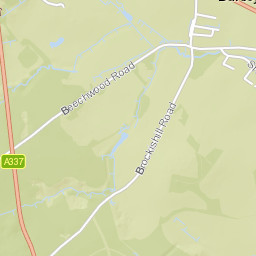 Beechwood Road, New Forest National Park Street Map