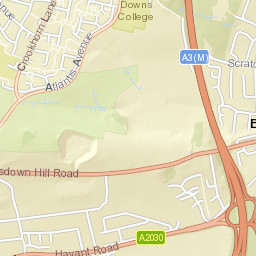 A27 Havant Hampshire PO9 3NB UK Street Map