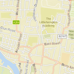 68 Wick Street, Wick, Littlehampton Street Map