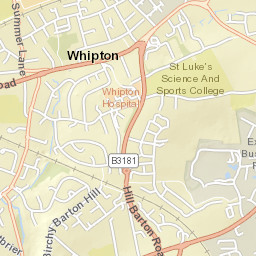 21 Summer Lane, Exeter, Devon EX4, UK Street Map