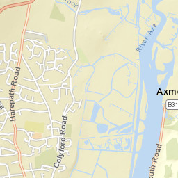 174 Harepath Road, Seaton, Devon EX12 Street Map