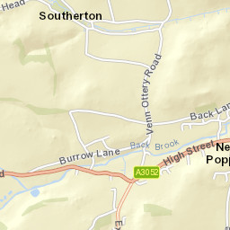 29 Burrow Close, Newton Poppleford, Sidmouth Street Map