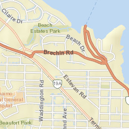 1108-1198 Seafield Crescent, Nanaimo, BC Street Map