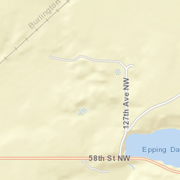 12706 58th Street Northwest, Epping, ND Street Map