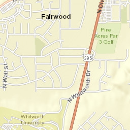 10605-10611 North Nelson Road Spokane Street Map