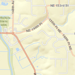 Northeast 145th Street, Woodinville, WA  Street Map