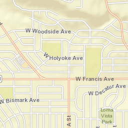 2530 West Decatur Avenue Spokane WA Street Map