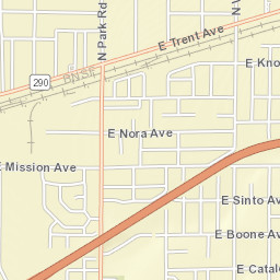 1883-1907 North Park Road, Spokane Valley Street Map