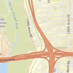 2200 118th Avenue Southeast, Bellevue, WA Street Map