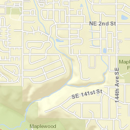 13821 SE 141st St, Renton, WA 98059 Street Map