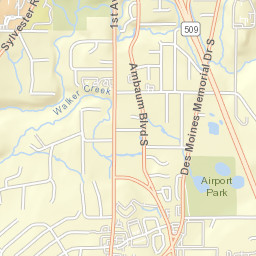 16740 Des Moines Memorial Dr, Burien, WA Street Map