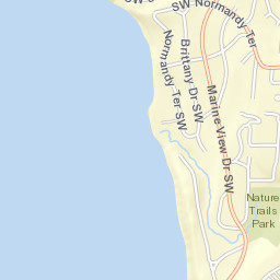 18655 8th Ave SW, Normandy Park, WA Street Map