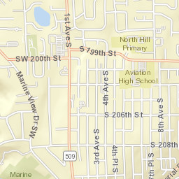 20710 1st Ave S, Des Moines, WA 98198 Street Map