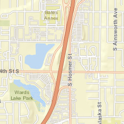 1834 South 90th Street, Tacoma, WA 98444 Street Map