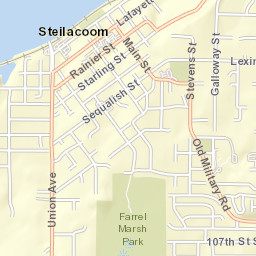 1715 Lafayette Street, Steilacoom, WA Street Map