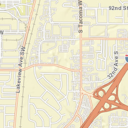 Washington 512, Lakewood, WA Street Map