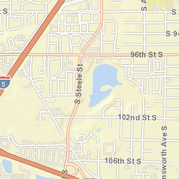 2101-2209 106th Street South, Tacoma Street Map