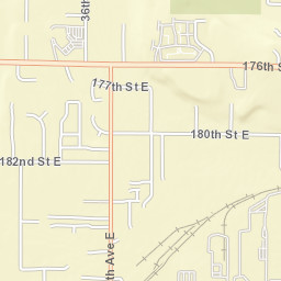 18615-18699 32nd Avenue Court East Street Map
