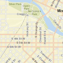 131 North Higgins Avenue, Missoula, MT Street Map