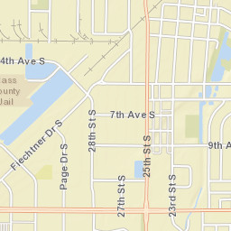 150-198 22nd Street South, Fargo, ND Street Map