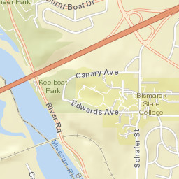 1500-1502 Edwards Avenue, Bismarck, ND Street Map