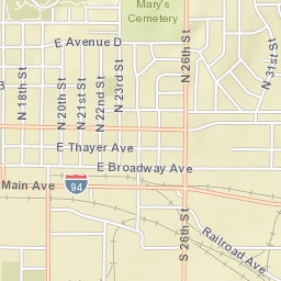 2210 E Ave D Bismarck ND 58501 Street Map