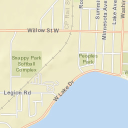 110 West Lake Drive, Detroit Lakes, MN Street Map