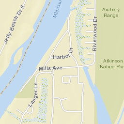 Mills Ave, Bismarck, ND 58504 Street Map