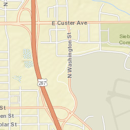 Helena, MT, USA Street Map