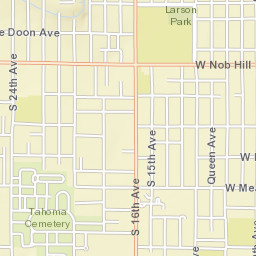 1319 S 14th Ave Yakima WA 98902 Street Map