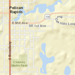 163-257 East Mill Street, Pelican Rapids, MN Street Map