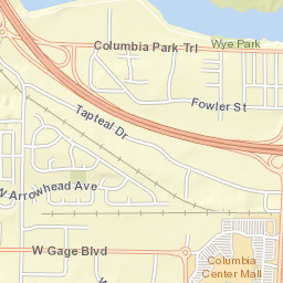8827 West Bonnie Avenue Kennewick WA Street Map