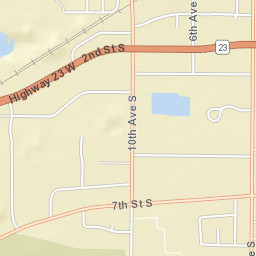 349 2nd Street South Waite Park MN Street Map