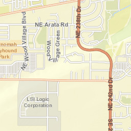 700-1056 Northeast 238th Drive, Troutdale Street Map