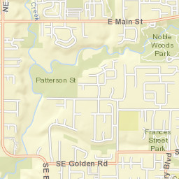 180-280 Northeast 55th Avenue, Hillsboro Street Map