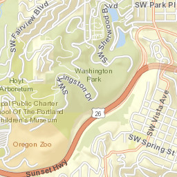 600-842 Southwest Kingston Avenue, Portland Street Map
