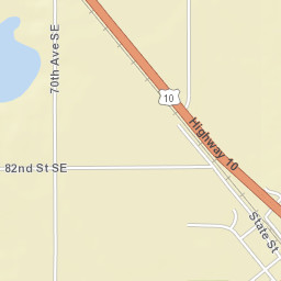 300-398 Mill St, Clear Lake, MN 55319 Street Map