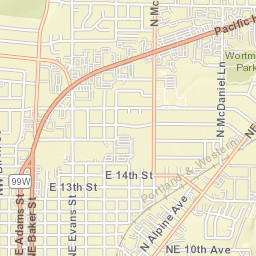 800-898 Northwest Adams Street, McMinnville Street Map