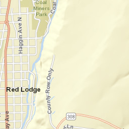 22-98 3rd Street, Red Lodge, MT 59068, USA Street Map