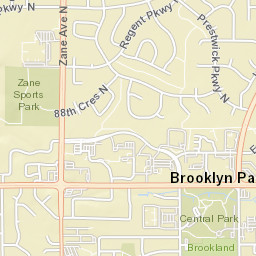 8697-8731 Zane Ave N Brooklyn Park Street Map
