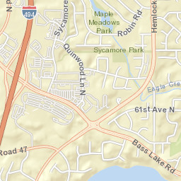 12500 Bass Lake Road, Plymouth, MN Street Map