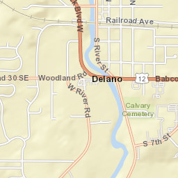 136-138 North River Street, Delano, MN  Street Map