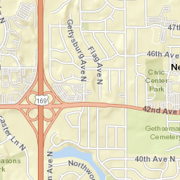 9300-9320 Independence Avenue North Street Map