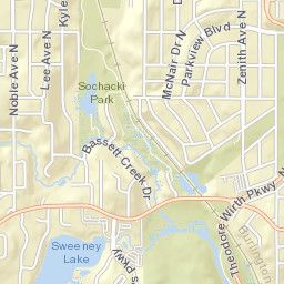 3500-3544 Golden Valley Road, Golden Valley Street Map