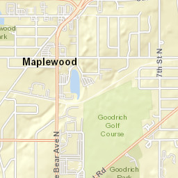 1923 White Bear Avenue North, Maplewood Street Map